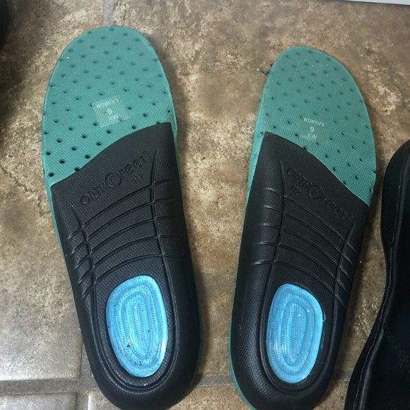 Orthofeet Acadia 810 Black Leather Orthotic 9 XXW - Picture 11 of 14